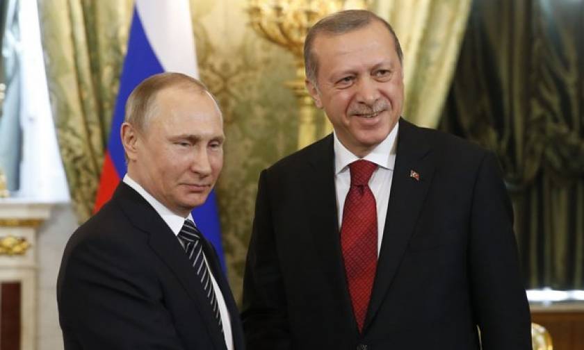 Τηλεφωνική επικοινωνία Πούτιν - Ερντογάν: Τι συμφώνησαν για τη Συρία