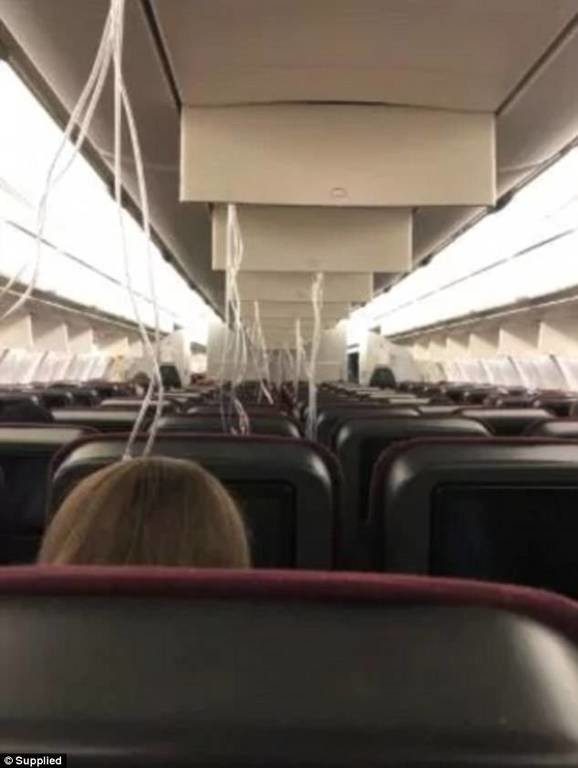 Θρίλερ στον αέρα: Τρομοκρατημένοι επιβάτες ήταν σίγουροι ότι θα πεθάνουν (Vid)