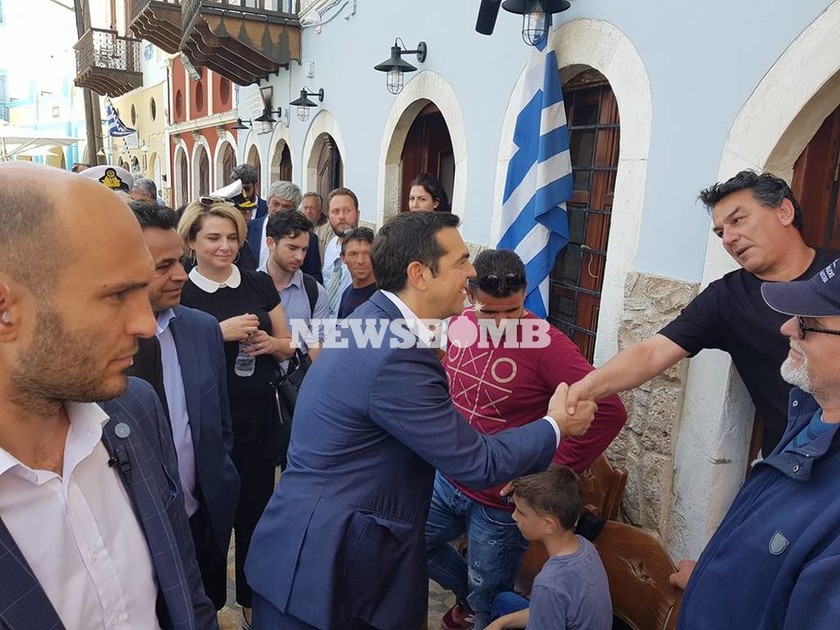 LIVE: Η επίσκεψη του Αλέξη Τσίπρα στο Καστελλόριζο - Αποστολή του Newsbomb.gr