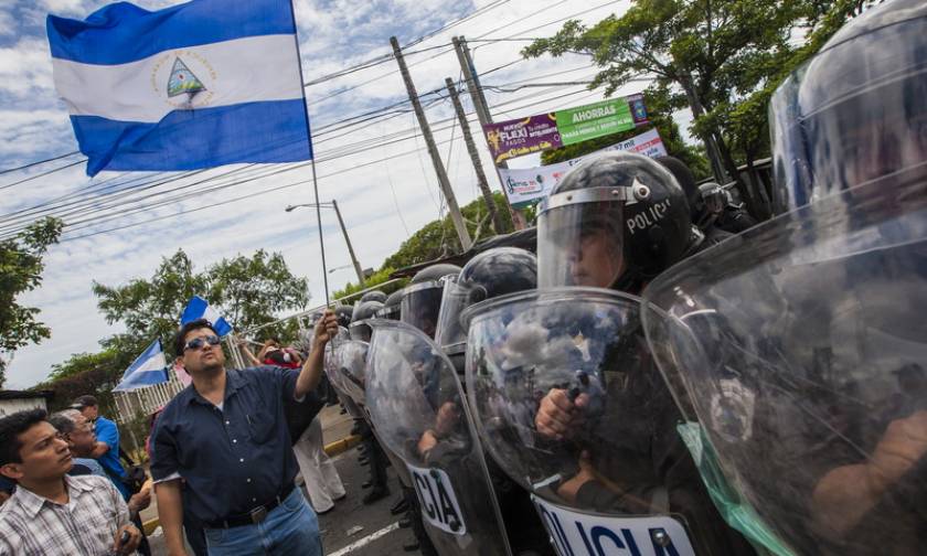 Νικαράγουα: Τους 34 έφτασαν οι νεκροί μετά από έξι ημέρες βίαιων διαδηλώσεων (video)