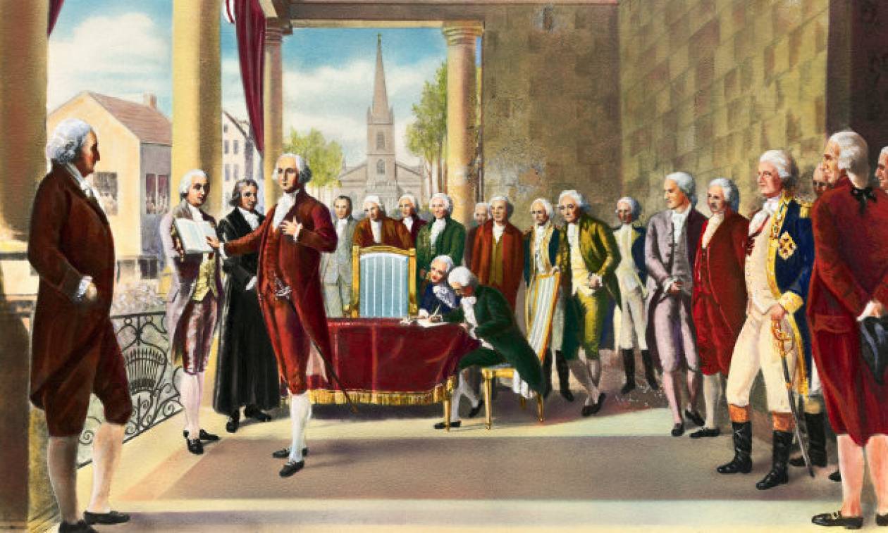 Σαν σήμερα το 1789 ο Τζορτζ Ουάσινγκτον ορκίζεται πρώτος πρόεδρος των ΗΠΑ
