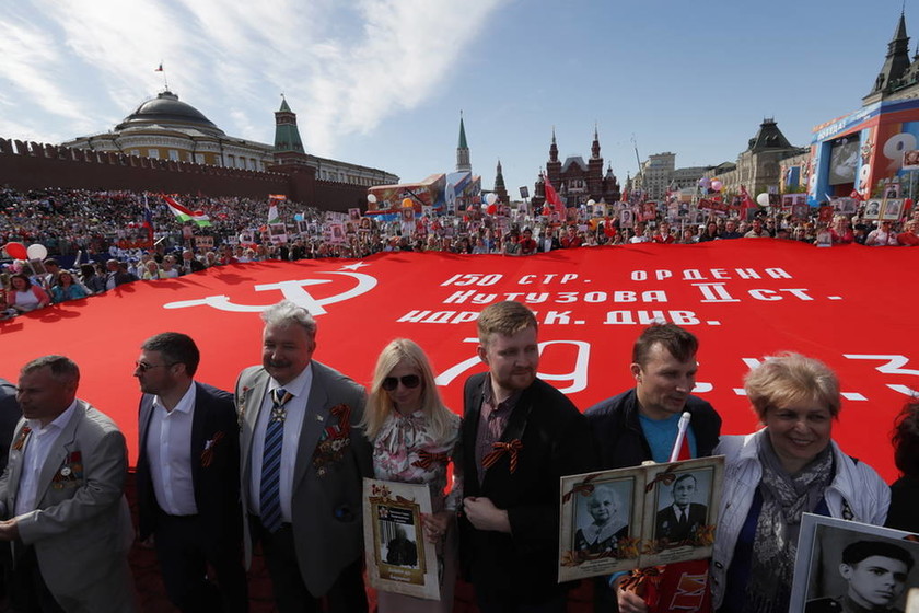 Ρωσία - Μόσχα: Δείτε φωτογραφίες από την εντυπωσιακή παρέλαση για τη νίκη κατά του φασισμού