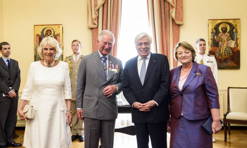 Συνεχίζεται η επίσκεψη στην Ελλάδα για τον πρίγκιπα Κάρολο και την Καμίλα Πάρκερ Μπόουλς