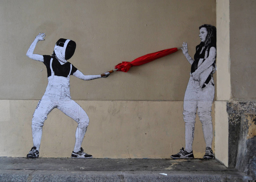Street Art: Ο σουρεαλιστικός κόσμος του Levalet μέσα από 40 φωτογραφίες