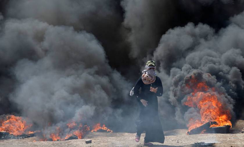 «Λουτρό αίματος» στη Γάζα: Δεκαέξι Παλαιστίνιοι νεκροί - Δεκάδες οι τραυματίες