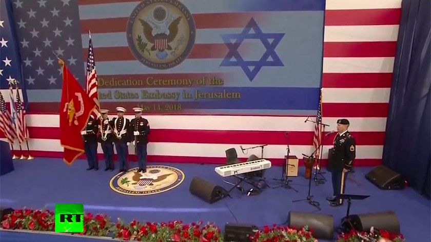 Live: Η τελετή εγκαινίων της Αμερικανικής Πρεσβείας στην Ιερουσαλήμ (video)