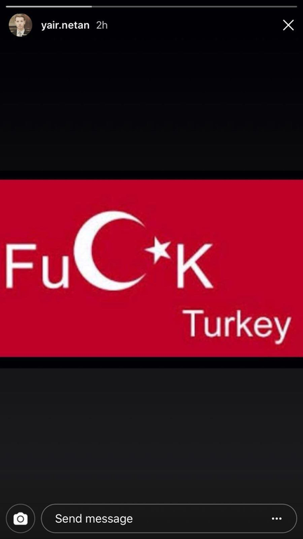 F..k Turkey: Έξαλλοι οι Τούρκοι με τον γιο του Νετανιάχου (Pic)