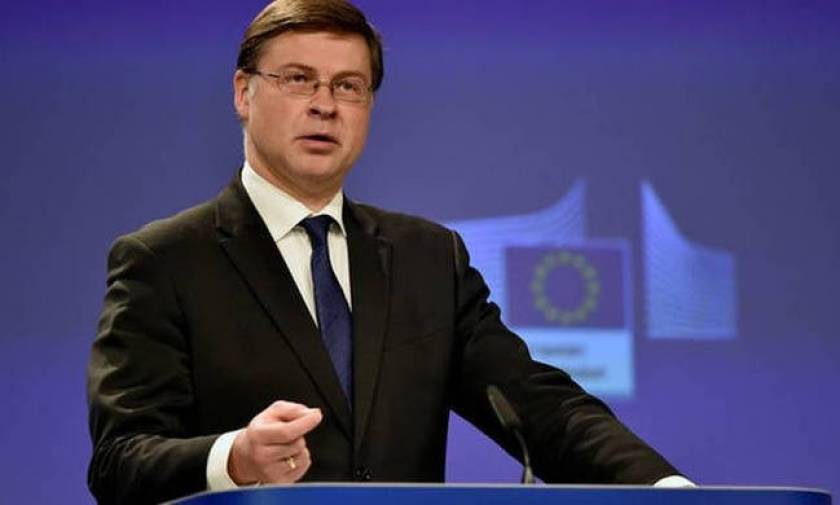 Agreement on Greece's debt by June, Dombrovskis says