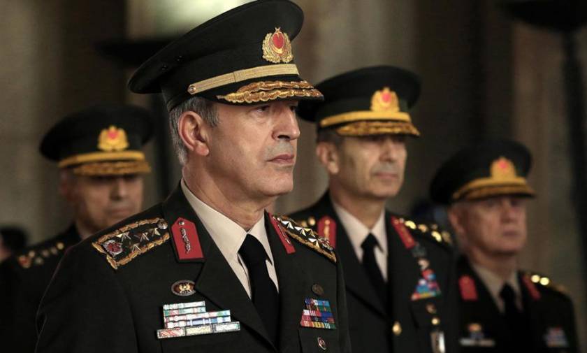 «Βόμβα» από τον Αρχηγό του τουρκικού στρατού: Θα εκτελέσουμε το καθήκον μας στο Αιγαίο
