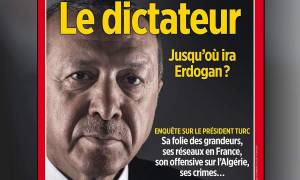 Τούρκοι της Γαλλίας κατεβάζουν το εξώφυλλο του «δικτάτορα» Ερντογάν