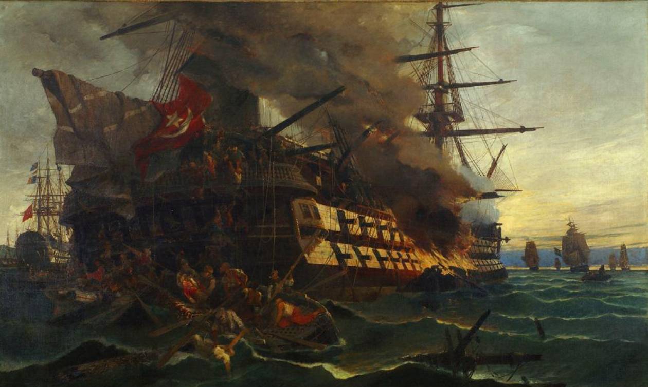 Σαν σήμερα το 1821 ο ήρωας Δημήτρης Παπανικολής πυρπολεί την τουρκική ναυαρχίδα στη Μυτιλήνη