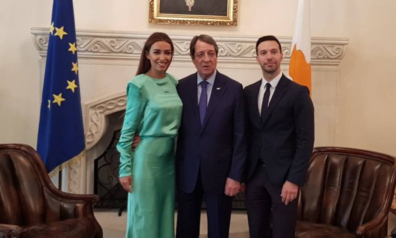 Η Ελένη Φουρέιρα συνάντησε τον πρόεδρο της Κύπρου