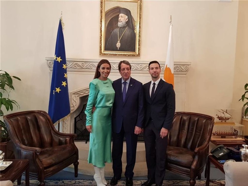 Η Ελένη Φουρέιρα συνάντησε τον πρόεδρο της Κύπρου