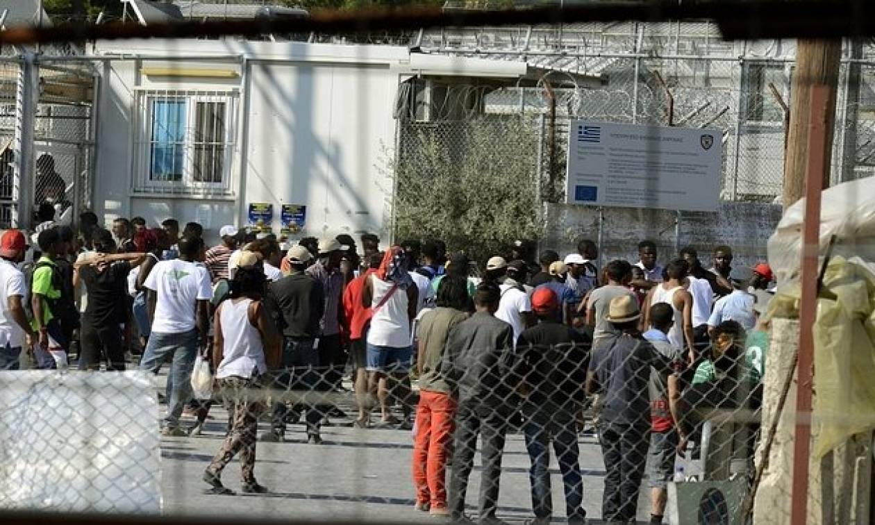 Μυτιλήνη: Αιματηρό επεισόδιο μεταξύ μεταναστών στη Μόρια