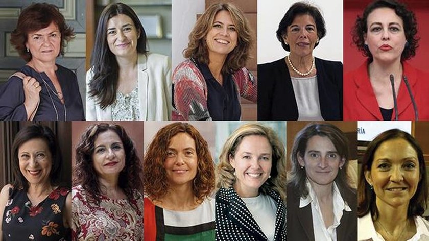 Η εξουσία στις γυναίκες: Η νέα κυβέρνηση της Ισπανίας «έγραψε» ήδη ιστορία (Pics)
