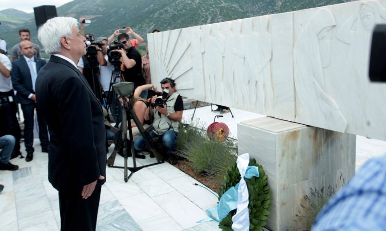 Προκόπης Παυλόπουλος: Το Δίστομο σημαίνει να μη ξεχνάμε το ναζισμό