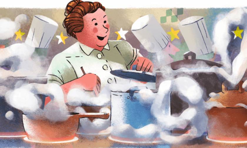 Eugenie Brazier: Στο doodle της Google η μαγείρισσα που «μάγεψε» την υψηλή κοινωνία