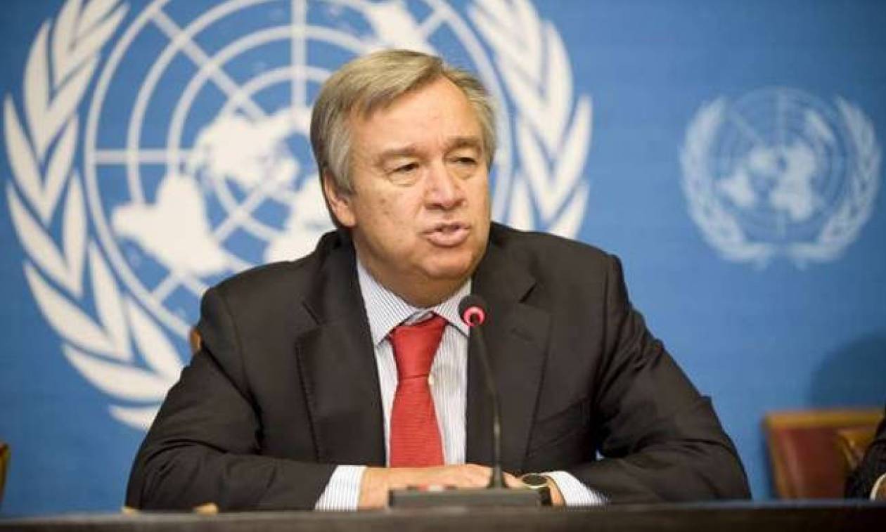 ΟΗΕ: Ο Αντόνιο Γκουτέρες χαιρετίζει τη συμφωνία Αθήνας-Σκοπίων για το ζήτημα του ονόματος