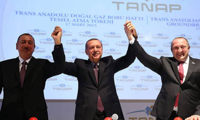 Τουρκία: Ο Ερντογάν εγκαινίασε τον αγωγό Tanap