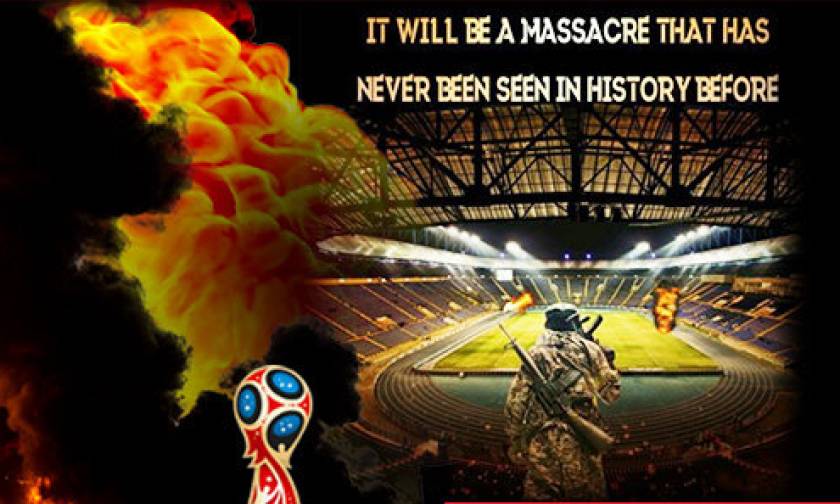 Παγκόσμιο κύπελλο ποδοσφαίρου 2018: Με αίμα απειλεί να βάψει το Μουντιάλ στη Ρωσία το ISIS (Pics)