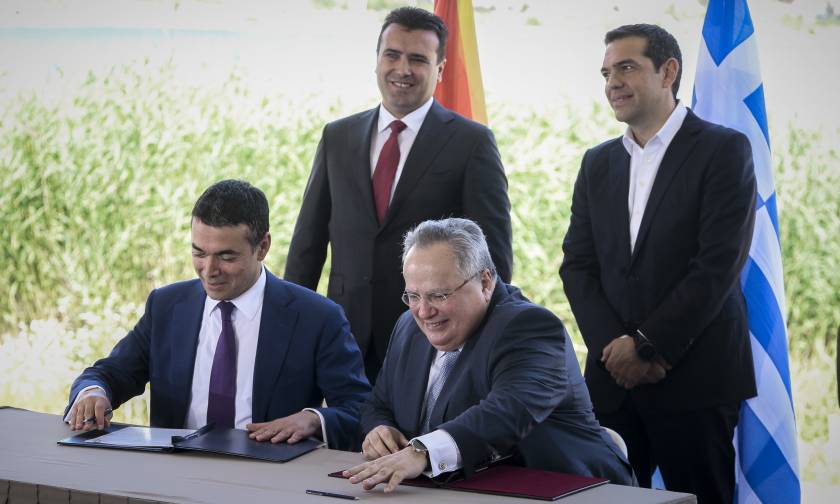 Greece, Skopje sign historic agreement to resolve name dispute