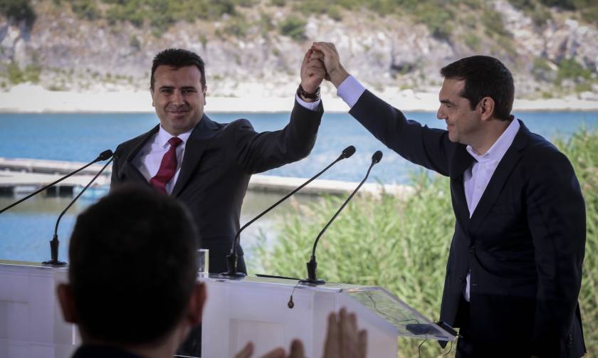 Tsipras: a patriotic and mutually beneficial agreement for the two countries