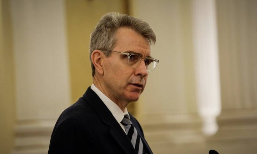 Pyatt: Strong support by the Trump government for Greece's economic recovery