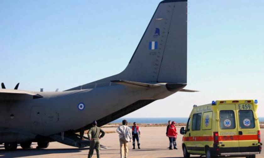 Νέα αεροδιακομιδή από τη Ρόδο: Σε καταστολή μεταφέρθηκε γυναίκα στο ΠΑΓΝΗ