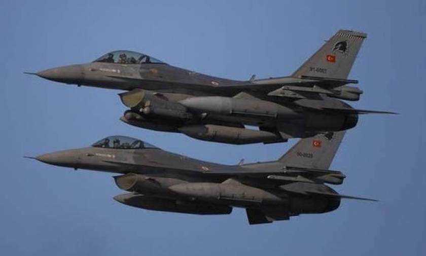 Μπαράζ τουρκικών παραβιάσεων στο Αιγαίο από οπλισμένα τουρκικά αεροσκάφη