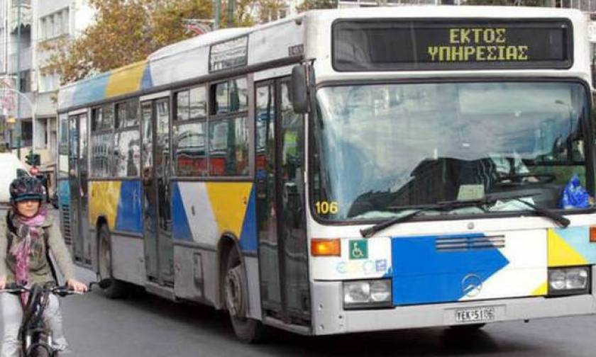 Bus strike by public transport workers until 17:00 on Thursday