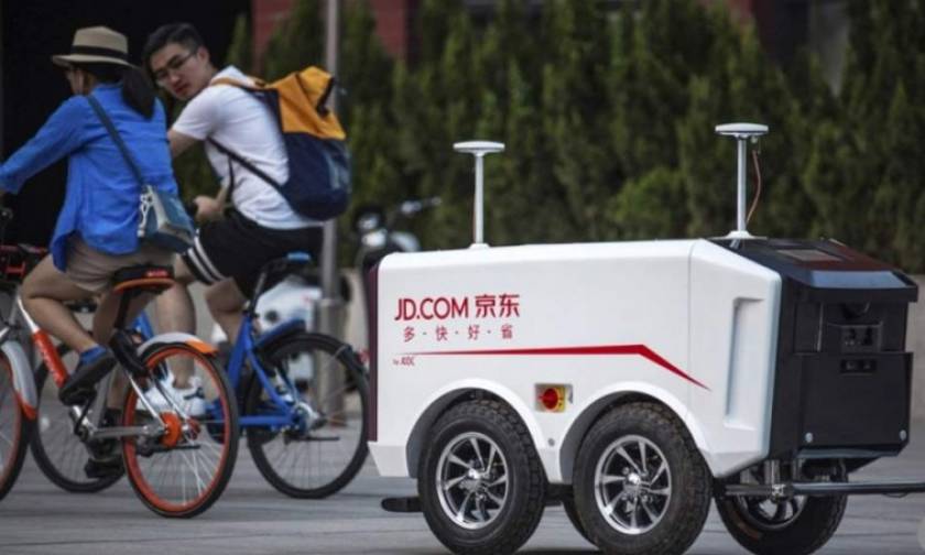 Αυτά τα ρομπότ προσφέρουν υπηρεσίες delivery! (pics)