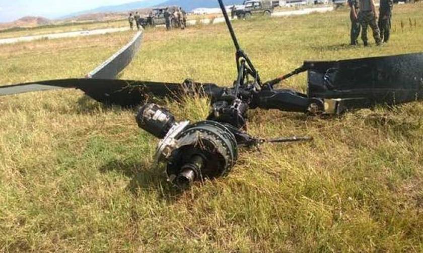 Σοβαρό ατύχημα με ελικόπτερο της Αεροπορίας Στρατού στη Μαγνησία