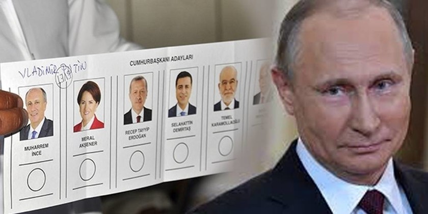 Συνέβη κι αυτό! «Ζαλισμένος» Τούρκος μπροστά στο δίλημμα Ερντογάν – Ιντζέ ψήφισε... Πούτιν (Pic)