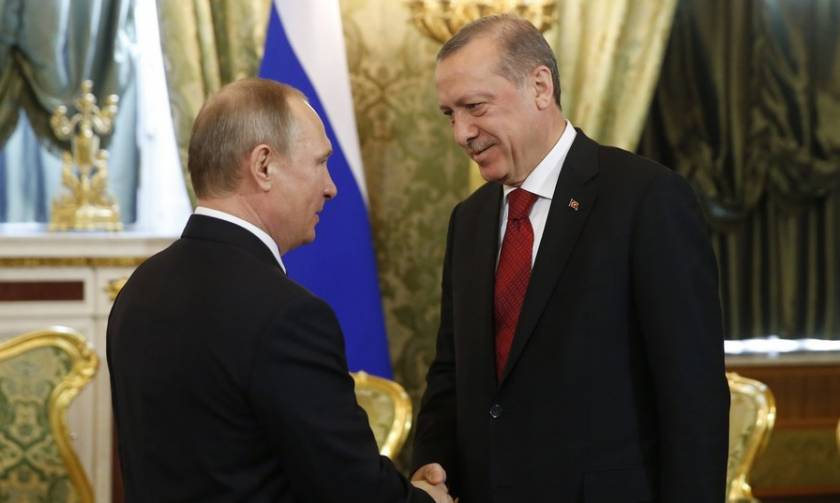 Συγχαρητήρια Πούτιν σε Ερντογάν για την επανεκλογή του