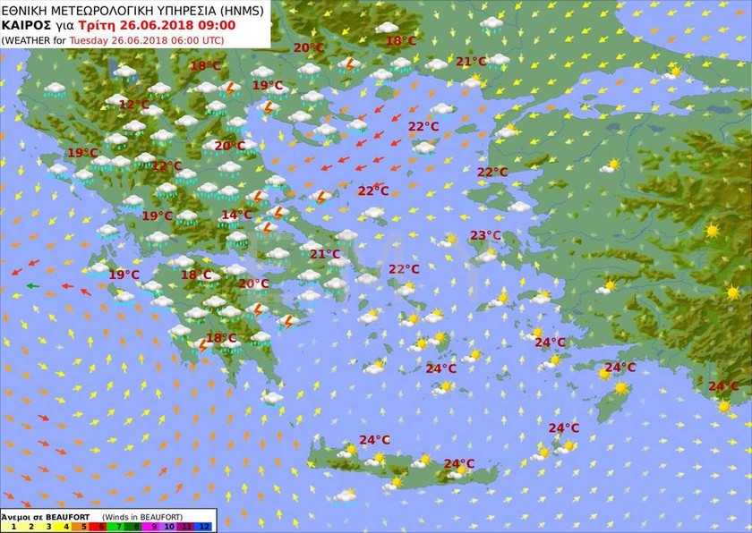 Καιρός: Στο έλεος της «Νεφέλης» η Ελλάδα - Ακραία φαινόμενα με καταιγίδες και χαλάζι (pics)