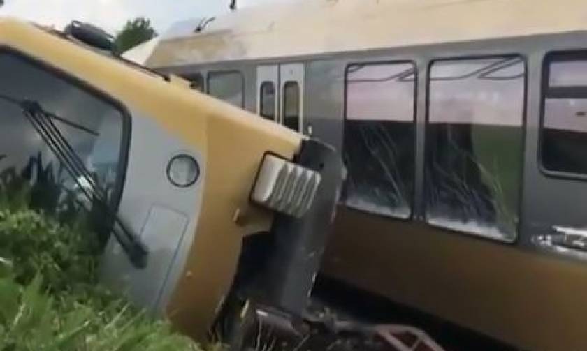 Εκτροχιασμός τρένου στην Αυστρία: Τουλάχιστον δύο άνθρωποι τραυματίστηκαν σοβαρά (vid)