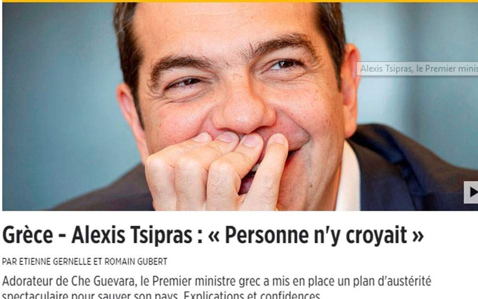 Tsipras le point