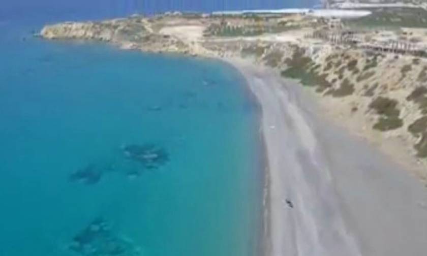 Τρεις από τις ωραιότερες παραλίες της Νότιας Κρήτης σε ένα σούπερ drone βίντεο!