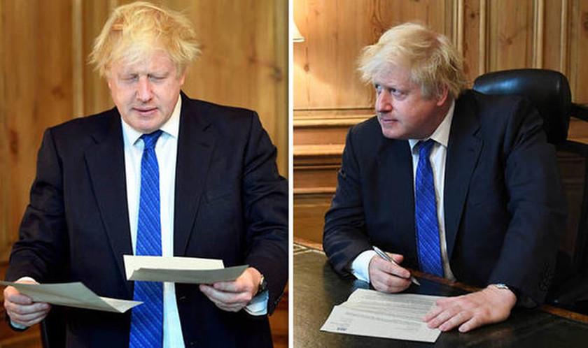 Brexit: Σάλος με τη φωτογραφία του Μπόρις Τζόνσον – «Στα τσακίδια» σχολιάζουν Βρετανοί βουλευτές 