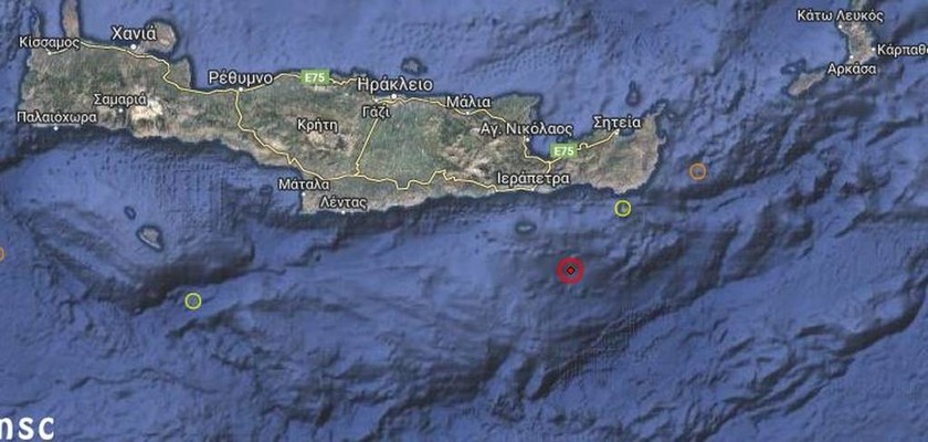 ΕΚΤΑΚΤΟ: Ισχυρός σεισμός ΤΩΡΑ στην Κρήτη 