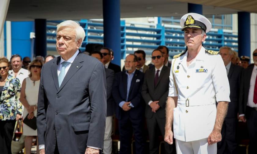 President Pavlopoulos unveils Coast Guard Memorial