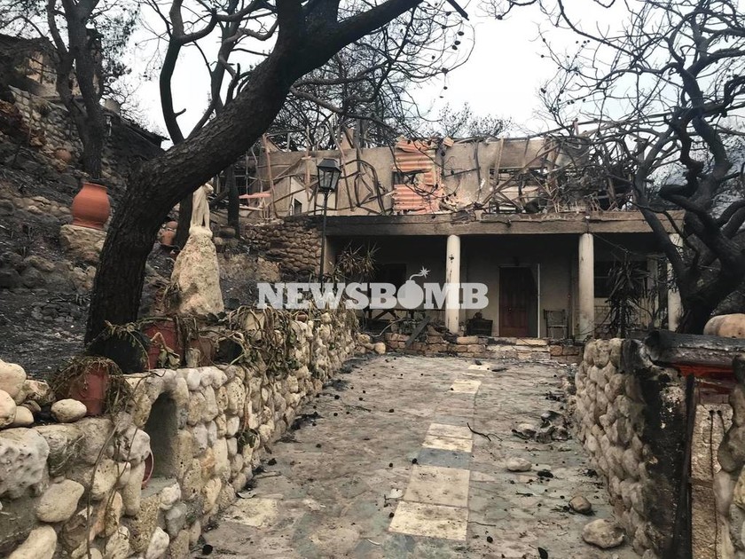 Φωτιά Κινέτα: Βιβλική η καταστροφή από τη μεγάλη πυρκαγιά - Εικόνες αποκάλυψης