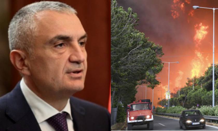 Φωτιά Αττική - Αλβανός πρόεδρος: Είμαι συγκλονισμένος - Προσεύχομαι να μην υπάρχουν άλλα θύματα