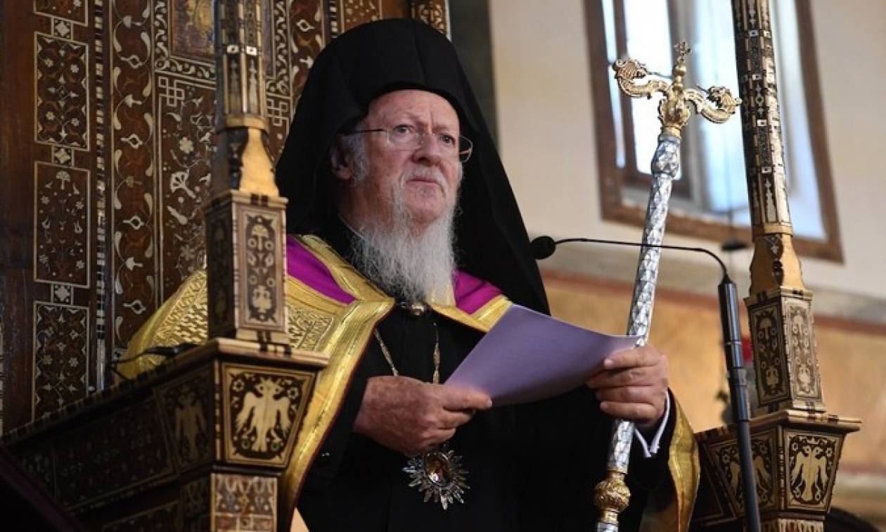 Συγκλονισμένος ο Πατριάρχης Βαρθολομαίος: Ευχόμαστε να σταματήσει αυτή η τεράστια καταστροφή