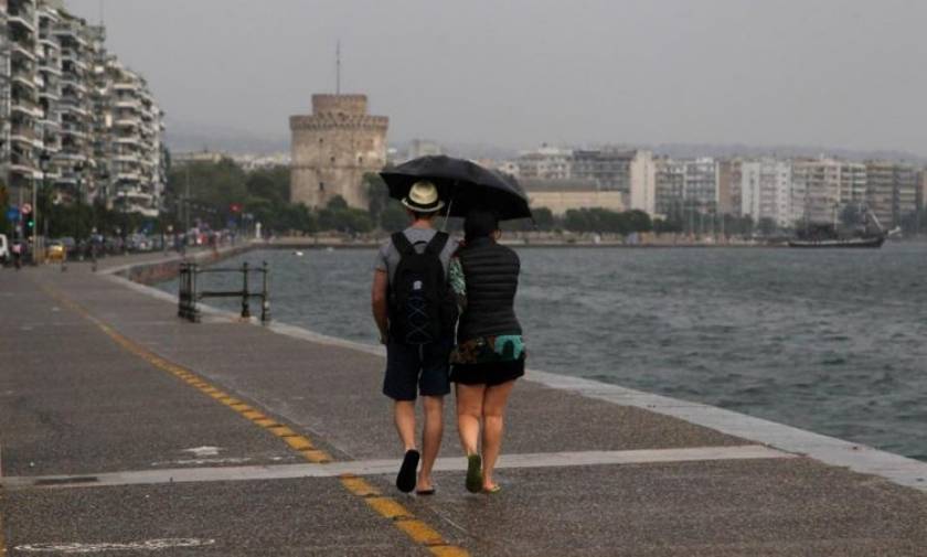 Καιρός Θεσσαλονίκη: Βροχές, καταιγίδες και χαλαζοπτώσεις μέχρι την Παρασκευή (27/7)