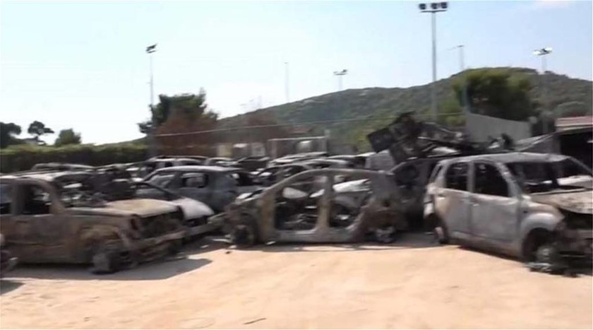 Σε νεκροταφείο αυτοκίνητων έχει μετατραπεί το παλιό γήπεδο της Θύελλας στη Ραφήνα 