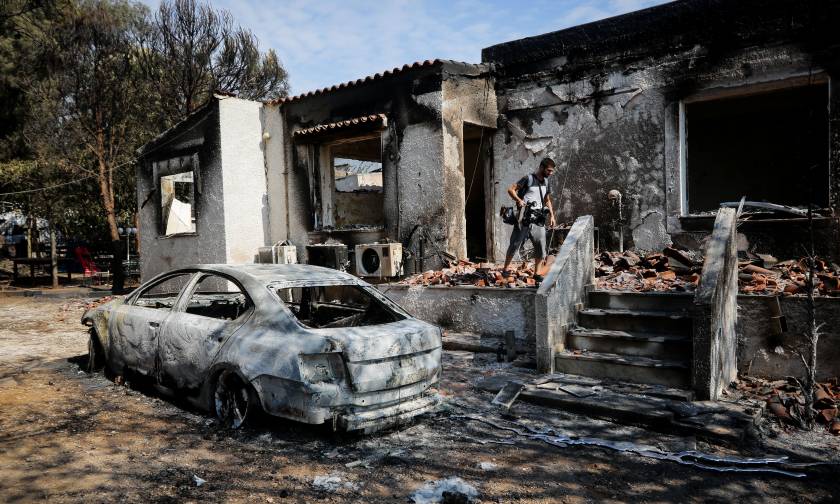 Φωτιά Αττική: Στους 82 οι νεκροί από τη φονική πυρκαγιά στο Μάτι