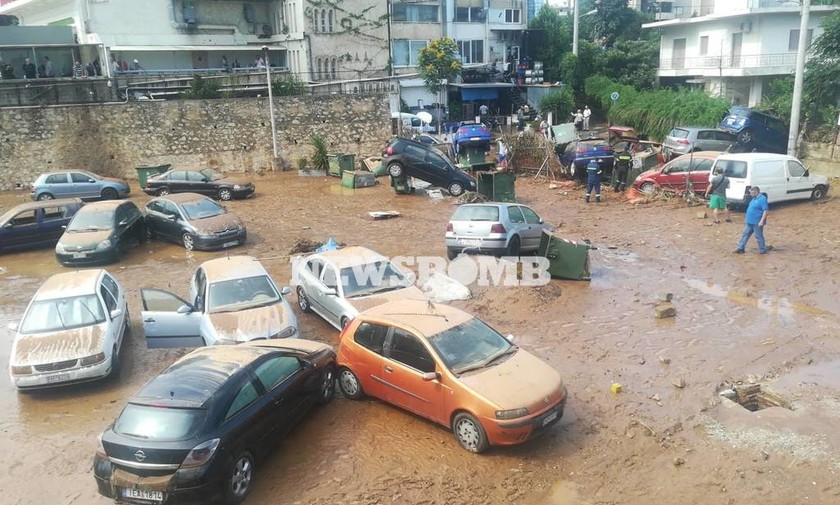 Πλημμύρες Μαρούσι: Άμεσα στην «πρώτη γραμμή» ο Καραμέρος - «Προτεραιότητά μας οι ανθρώπινες ζωές»