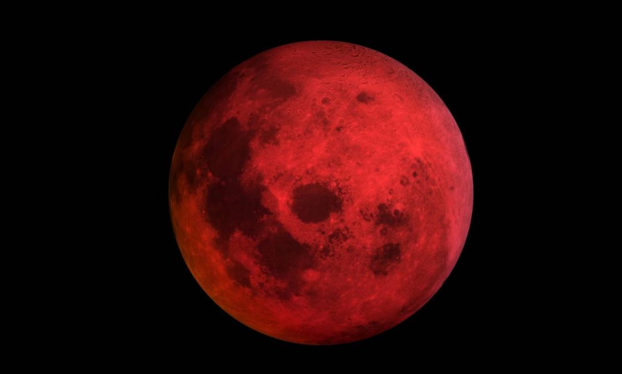 Δείτε το «ματωμένο φεγγάρι» - Η μεγαλύτερη σε διάρκεια ολική έκλειψη του 21ου αιώνα