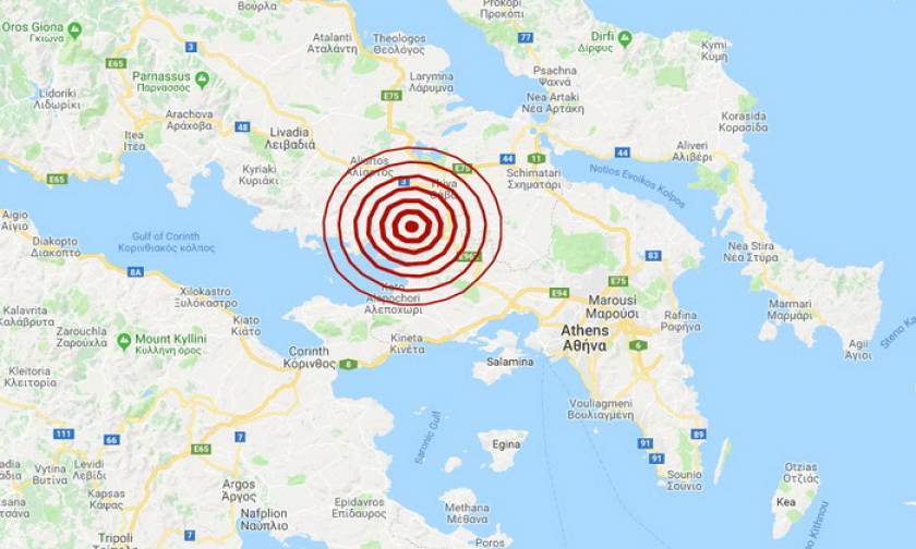 Σεισμός Θήβα: Έτσι κατέγραψαν οι σεισμογράφοι τη δόνηση που αναστάτωσε την Αττικοβοιωτία (pics)
